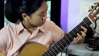 Bengawan Solo  Classical guitar cover by Graciella Endhita [upl. by Seeto]