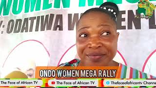 Folasade Tinubu Ojo RtHonBolaji EgbeyemiOthers Storms Ondo For Odatiwa Women Mega Rally [upl. by Gatian]