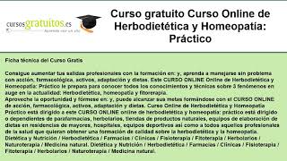 curso herboristeria [upl. by Selrac]