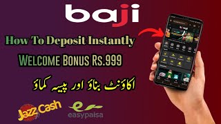 how to deposit in baji app easy way in 2024 baji  baji app per deposit karne ka tarika [upl. by Minetta931]