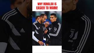 Chiellini Says Ronaldo is Easier to Mark – Here’s Why Part 2 footballshorts [upl. by Fawcette]