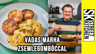 VADAS MARHA zsemlegombóccal a SZAFTKIRÁLYTÓL 😍🤤 [upl. by Anilad]