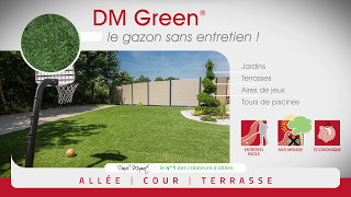 PRODUIT DANIEL MOQUET  DM Green  pour un gazon sans entretien [upl. by Rikki]