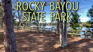 Touring Rocky Bayou State Park  Niceville Florida  Campground and Amenities [upl. by Ellinej]