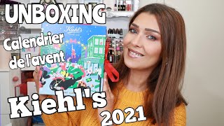 UNBOXING Calendrier de lavent Kiehls 2021 [upl. by Wilden345]