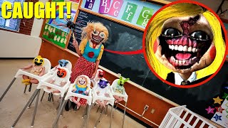 I SNUCK IN MISS DELIGHTS DAYCARE IN REAL LIFE POPPY PLAYTIME CHAPTER 3 [upl. by Ahon]