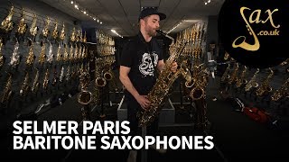 Selmer Paris Baritone Saxophones [upl. by Yblek809]