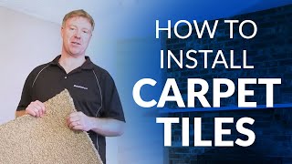 How to Install Carpet Tiles [upl. by Slade]