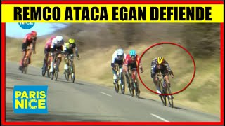 RESUMEN 5 ETAPA PARIS NIZA 2024 REMCO ATACA EGAN Bernal SE DEFIENDE [upl. by Randell163]