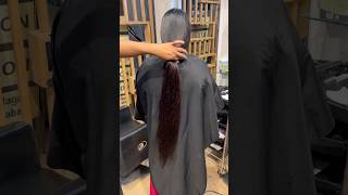 Just trimming by⁠vishnusinghhairartist saloon salon hair haircutting haircut shortfeed short [upl. by Eirtemed273]