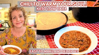 Keto Chili  Easy and Delicious [upl. by Ymmat203]