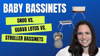 Baby Bassinets SNOO vs GUAVA LOTUS vs STROLLER BASSINET [upl. by Nylcaj]