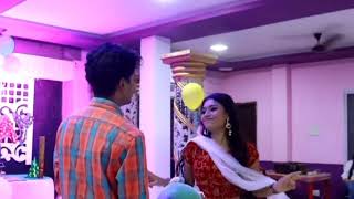 tujhme rab dikhta hai yara mai kya kru love song couple dance in birthday [upl. by Elladine]