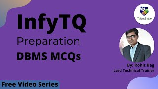 InfyTQ DBMS MCQ Preparation Video Free Videos by Talent Battle for InfytQ [upl. by Jermaine790]