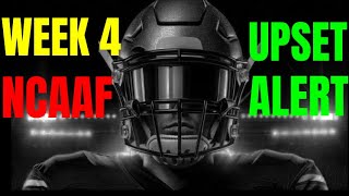 Week 4 College Football Upset Alert CollegeFootballPicks ncaafootball ncaafpicks [upl. by Janella]