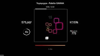 for azurelb Yuyoyuppe  Palette GAMMA 115x 9633 [upl. by Stedman710]