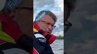 Part 40 Anchoring in Lelystad Some sun some rain Bye Bye [upl. by Oruam]