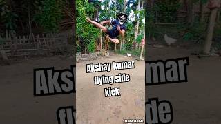 akshaykumar flying side kick🔥 youtube shorts [upl. by Cherri]