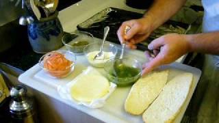 Cooking Videos Lessons Italian Garlic Bread with a twist  The Vowel Chef [upl. by Bathsheba]