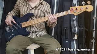 Blade Levinson B4 Jazz Bass Japan 199293 bassjapanusaru [upl. by Yelrahc]