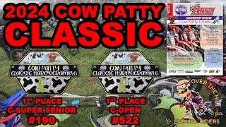 2024 Cow Patty Classic Hare Scramble Two 1st Places for Over the Hill Enduro Riders [upl. by Isak879]