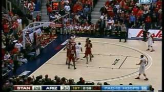 20092010 Arizona Wildcats Basketball vs Stanford [upl. by Isma]