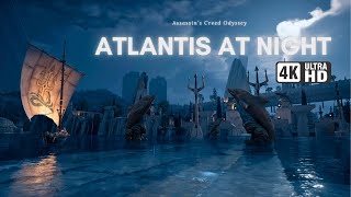 Atlantis at night Assassin’s Creed Odyssey [upl. by Opiuuk]