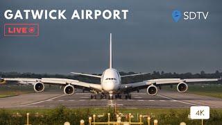 Gatwick Airport Live  EGKKLGW  30th May 2024  Thursdays [upl. by Quinby747]