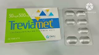 Treviamet 50500mg Tablet Uses in UrduTreviamet 501000mg Tablet UseTrevia met Tablet Side Effects [upl. by Lemal]