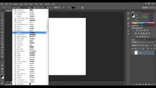 How To Add Fonts To Adobe Photoshop CS6CS5CS4CC [upl. by Montford]