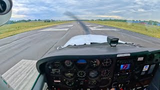 4K POV Cessna 172RG POV Flight  Startup Takeoff Landing [upl. by Busby]