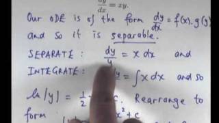 Separable differential equations Chris Tisdell UNSW [upl. by Wixted87]