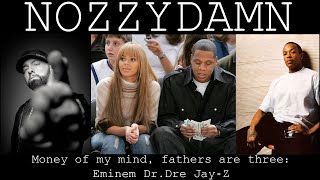 NOZZYDAMN  Money of my mind my fathers are 3 Eminem DrDre and JayZ  Rap HipHop Kazakhstan [upl. by Jamesy]