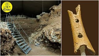 An Archaeologist Was Exploring A Cave In Europe When He Found An Incredible 43000 Year Old Relic [upl. by Biebel272]