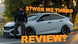 27WON W2 TURBO REVIEW On 91⛽️ [upl. by Elleinaj]