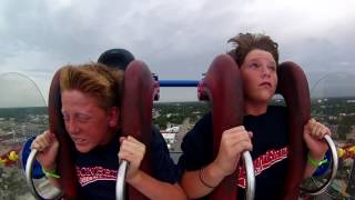 BROTHER PASSES OUT ON SLINGSHOT FUNNY [upl. by Gillie]