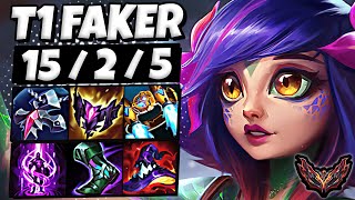 T1 Faker Neeko vs Talon MID  Triple Kill  Korea Grandmaster 1311 ✅ [upl. by Yriek187]