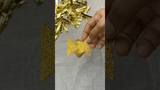 Hair clip🎀glitter sheetyoutubeshorts diy craft [upl. by Zollie54]