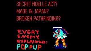 Deltarune  Every Enemy Explained Poppup [upl. by Leanne]