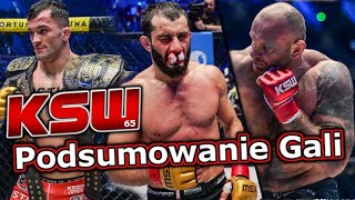 KSW 65  Khalidov Pokonany  Podsumowanie Gali [upl. by Zwart254]