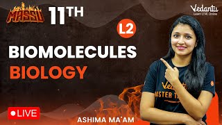 Biomolecules Class 11  Massu  Ashima Maam  Vedantu Master Tamil  neet2023 [upl. by Lydie]