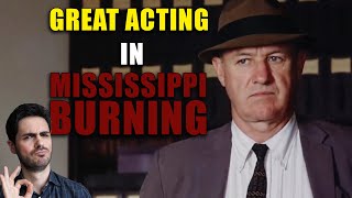 Great Acting by Gene Hackman in Mississippi Burning Alan Parker [upl. by Akehsar]