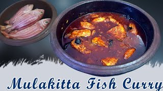 Mulakitta Meen Curry Kerala Style Fish Curry മുളകിട്ട് വെച്ച ചെമ്പല്ലി മീൻകറി തനിനാടൻ Kilimeen curry [upl. by Alexandre]