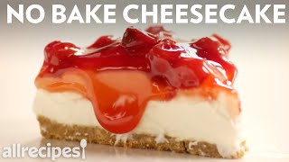 How To Make No Bake Cheesecake  Allrecipes [upl. by Tjader]