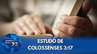 Estudo de Colossenses 317 [upl. by Nyl121]