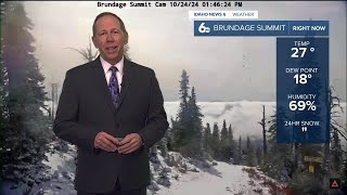 Scott Dorvals Idaho News 6 Forecast  Thursday 102424 [upl. by Leelah705]