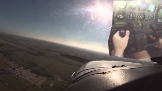 Simulated Engine Failure in Cessna 172 [upl. by Gomar]