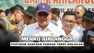 Menko Airlangga Hartarto Pastikan Bantuan Pangan Dampak El Nino Terus Berjalan [upl. by Aztiraj104]