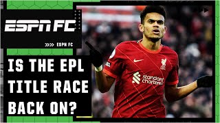 Are Liverpool BACK in the Premier League title race 🍿 👀  ESPN FC [upl. by Aihsot]