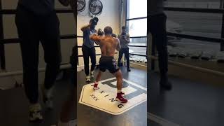 FLOYD MAYWEATHER JR PROTÉGÉ JURSLY quotTHE GORILLAquot VARGAS🇩🇴 HITTING PADS IN CAMP [upl. by Eirual435]